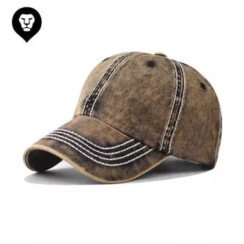 Новая бейсболка из старого денима для улицы, мужская и женская, приятная на ощупь, высококачественная кепка M56-58cm