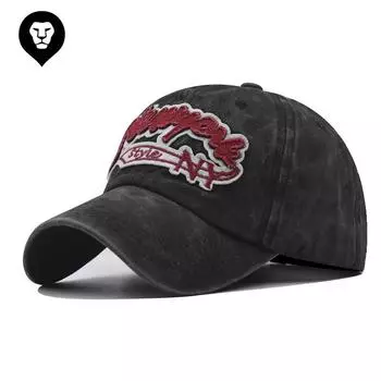 Новая бейсболка из стираного хлопка с вышивкой «Нью-Йорк», стираная старая кепка, уличная солнцезащитная кепка Adjustable