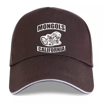 Новая бейсболка с логотипом мотоклуба MONGOLS MC California Australia, черная, размер S-3XL