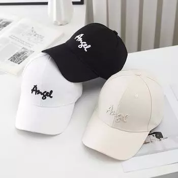 Новая бейсболка весна и осень женская жесткая кепка мужская модная универсальная повседневная дышащая шляпа оттенок лето One size