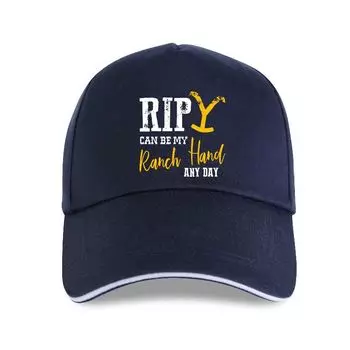 Новая бейсболка Yellowstone Riip Can Be My Ranch Hand Any Day, черно-темно-синяя для мужчин и женщин, круглая кепка