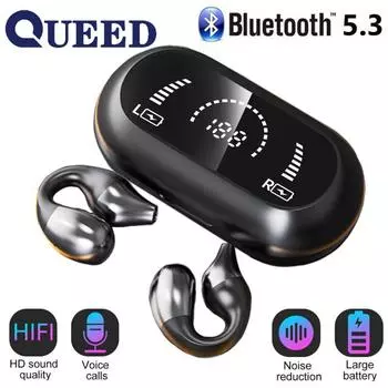 Новая беспроводная Bluetooth-гарнитура, бинауральная, без наушников, спортивный звонок, высокое качество 5,3