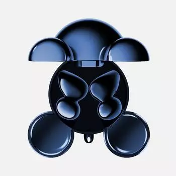 Новая беспроводная bluetooth-гарнитура для спорта, шумоподавление, совместная модель, длительное время работы от батареи bluetooth синий