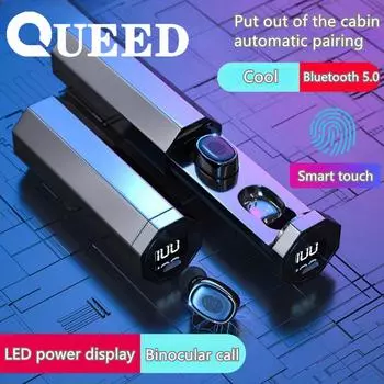 Новая беспроводная Bluetooth-гарнитура Спортивная Bluetooth-гарнитура-вкладыш TWS