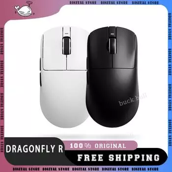 Новая беспроводная мышь VXE Dragonfly R1 Series 2.4G R1 Pro Max, легкая игровая мышь PAW3395 SE FPS для Win Mac Linux, подарки