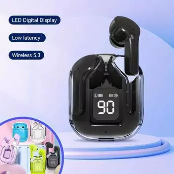 Новая беспроводная уличная гарнитура-вкладыши TWS, беспроводные наушники, спортивная музыкальная игровая гарнитура 1pcs белый