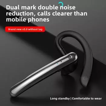 Новая бизнес-гарнитура Bluetooth с одним наушником ENC и шумоподавлением, с длительным временем ожидания