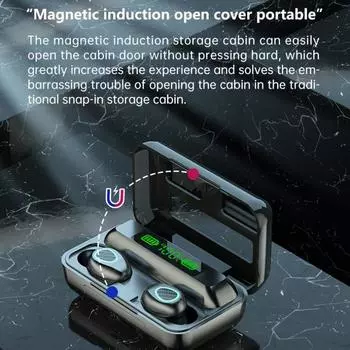 Новая Bluetooth-гарнитура для игр, игровая электронная затычка для ушей, беспроводная TWS-гарнитура с шумоподавлением, спортивная гарнитура с наушниками