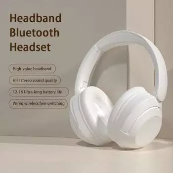 Новая Bluetooth-гарнитура с очень долгим сроком службы батареи и мощными басами, подходящая для беспроводных наушников
