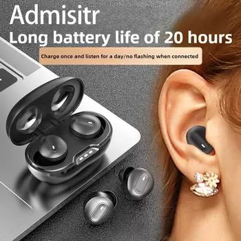 Новая Bluetooth-гарнитура с внутриканальными наушниками High Sound Touch 5.3 с шумоподавлением чёрный