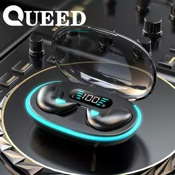 Новая Bluetooth-гарнитура Sleep TWS с шумоподавлением, наушники-вкладыши Bluetooth-гарнитура чёрный