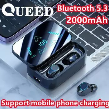 Новая Bluetooth-гарнитура Сверхдолгое время автономной работы, громкость прежней версии, экран позволяет заряжать гарнитуру 5.3