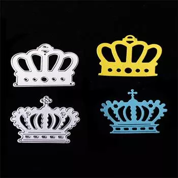 Новая большая корона металлическая резка штампованная форма для скрапбукинга украшения тисненые фотоальбомы украшения изготовление открыток своими руками поделки One Size серебряный
