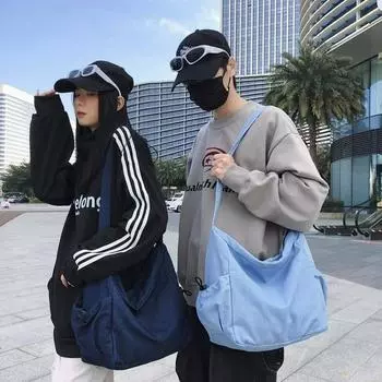 Новая большая сумка, модная сумка на плечо, унисекс, сумка через плечо, большая вместительная дорожная сумка для отдыха, универсальная женская сумка