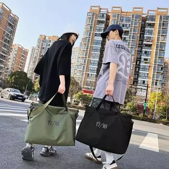 Новая большая вместимость плечо рука повседневная легкая кроссбоди большая нейтральная модная крутая дорожная фитнес женская сумка зелёный