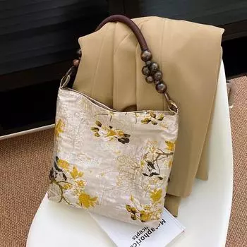 Новая большая вместительная мягкая сумка через плечо для женщин, модные дизайнерские сумки из ткани, женские дорожные сумки-шопперы