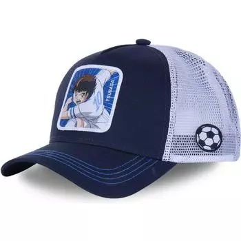Новая брендовая хлопковая бейсболка в стиле аниме «Капитан Цубаса» Snapback, женская сетчатая кепка унисекс для папы, дропшиппинг