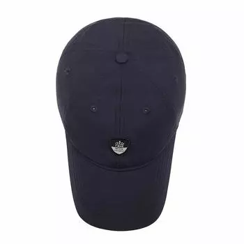 Новая быстросохнущая кепка, весенняя и летняя, вышитая надпись, бейсболка, солнцезащитный козырек, повседневная универсальная кепка для отдыха на природе для мужчин и женщин в одном стиле Adjustable тёмно-синий