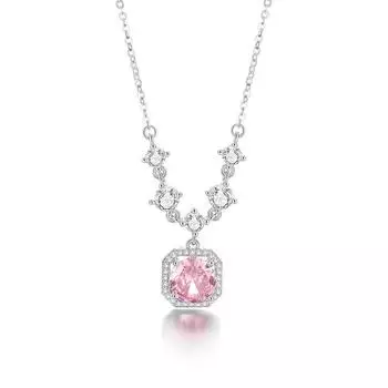 Новая цепочка на ключицу Sugar Cube Platinum Gold в японском и корейском стиле, свежая и роскошная, темпераментная