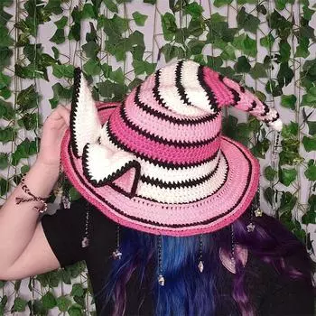 Новая чистая ручная вязка смешная и милая шерстяная шапка с изображением ландыша модная шапка рыбака для взрослых adult 57-59cm [excluding accessories]