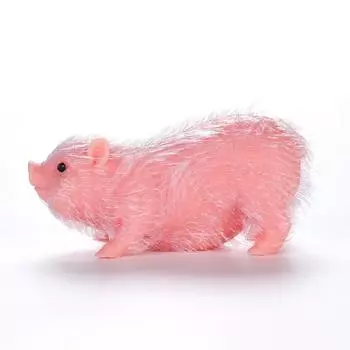 Новая декомпрессионная силиконовая игрушка-свинка, симуляция щипковой музыки, красная игрушка-свинка для декомпрессии