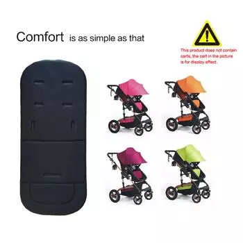 Новая детская коляска подушка для сиденья Four Seasons Kids Pushchair Trolley Pad (черный)