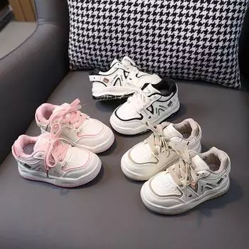 Новая детская обувь, детская обувь для девочек, повседневная обувь с героями мультфильмов, обувь на мягкой подошве для малышей 21 чёрный