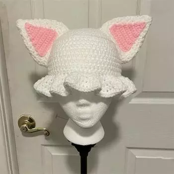 Новая детская шапка ручной работы с объемным цветком, фото-артефакт, шапка на шнуровке Adult 57-59cm