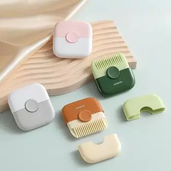 Новая детская стрижка, парикмахерская расческа для стрижки челки, триммер для сломанной челки, ручной портативный детский станок для стрижки волос, аксессуары для детей зелёный