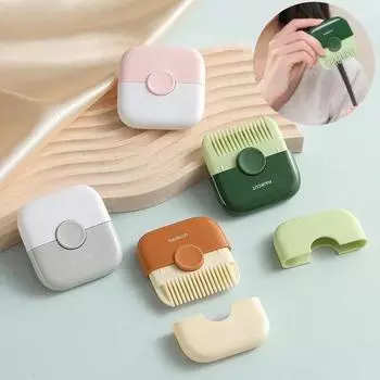 Новая детская стрижка, парикмахерская расческа для стрижки челки, триммер для сломанной челки, ручной портативный детский станок для стрижки волос, аксессуары для детей зелёный