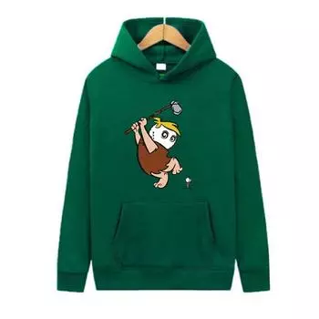 Новая дизайнерская одежда с принтом, мужская толстовка с капюшоном в стиле хип-хоп, негабаритный пуловер с капюшоном, мужские и женские толстовки, пуловеры для пар S зелёный