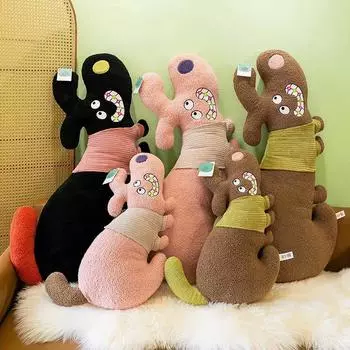 Новая длинная подушка для собак, подушка для сна для девочек, установка стойла для обмена кукол на плюшевые игрушки для кукол No color specified