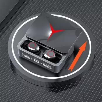Новая долговечная беспроводная Bluetooth-гарнитура M90 TWS 5.3 Dual-talk Power Touch чёрный