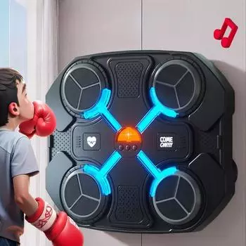 Новая домашняя тренировочная мишень для бокса, музыка, интеллектуальный ритм, настенная декомпрессионная игрушка