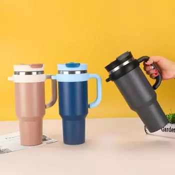 Новая двойная чашка для льда Bula Drink Ice из нержавеющей стали, вакуумная чашка большой емкости, портативная чашка для воды 40oz