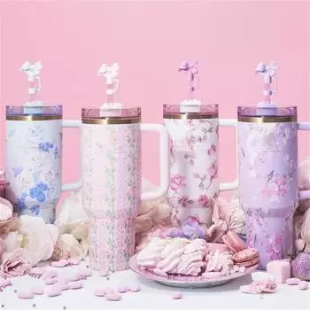 Новая двухслойная чашка из нержавеющей стали 40 унций, автомобильная чашка для ледяного пива с ручкой, 40 унций, чашка для питья на открытом воздухе One Size