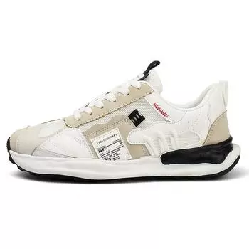 Новая дышащая повседневная спортивная обувь, мужские кроссовки в британском стиле, прогулочная обувь для мужчин, модные кроссовки на платформе для бега, уличный стиль 39 зелёный/серый