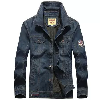Новая джинсовая куртка для мужчин на весну и осень, тонкая, модная, красивая и универсальная, повседневная зеленая куртка для мужчин. S