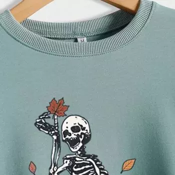 Новая европейская и американская модная толстовка большого размера, осенняя женская толстовка, осенне-зимняя женская утолщенная толстовка, куртка S