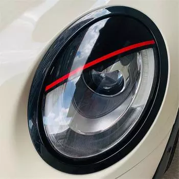 Новая фара двойное веко милая наклейка модифицированная наклейка на фару накладка аксессуары