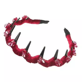 Новая фланелевая обмотка с зубчиками Ободки Модные нескользящие повязки для волос для женщин Повседневное украшение для волос Аксессуары для волос