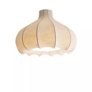 Новая французская средневековая подвесная люстра класса люкс для гостиной, магазина одежды, простая креативная кремовая ветровая тканевая подвесная лампа No bulb