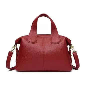 Новая французская сумка через плечо из многослойной ткани большой емкости, универсальная, из мягкой кожи, портативная, для мам