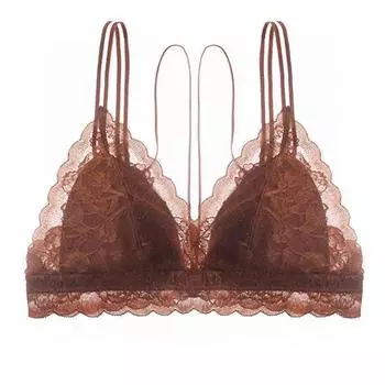 Новая французская треугольная чашка без стального кольца, ультратонкое нижнее белье, японский кружевной бюстгальтер 38B белый