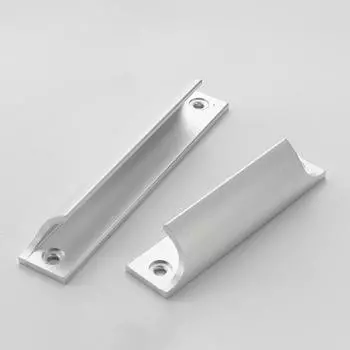 Новая фурнитура для дверных ручек из алюминиевого сплава 90/120 мм, ручка для створчатого окна, многофункциональная ручка для раздвижных дверей, шкаф