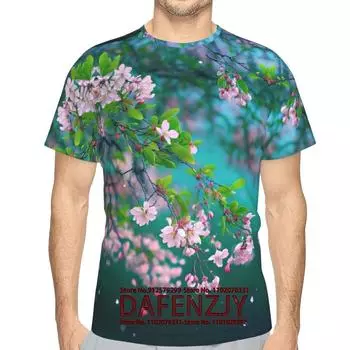 Новая футболка, мужская футболка с 3D принтом, топы с короткими рукавами, 2024 Harajuku, одежда, летний пуловер большого размера с круглым вырезом L красный