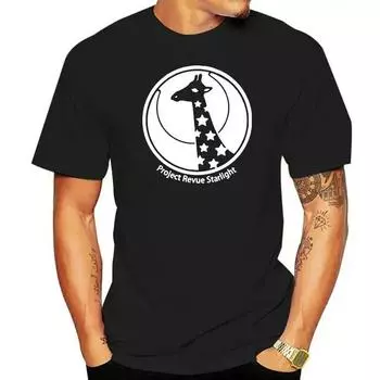 Новая футболка с аниме Shoujo Kageki Revue Starlight, футболка для косплея Aijo Karen, хлопковые топы с короткими рукавами, футболка 4XL