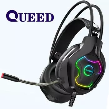 Новая гарнитура для киберспорта, игровая гарнитура, компьютерные проводные наушники