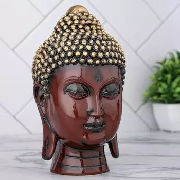 Новая голова Будды, статуя, экспонат, идол, предметы домашнего декора для гостиной и подарки