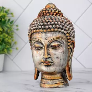 Новая голова Будды, статуя, экспонат, идол, предметы домашнего декора для гостиной и подарки